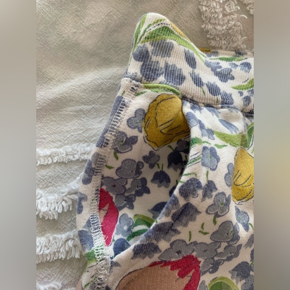 NWT Ralph Lauren Cotton Blend Shorts: Floral, Blue/Yellow/Pink Tulips Pockets L - Picture 9 of 11